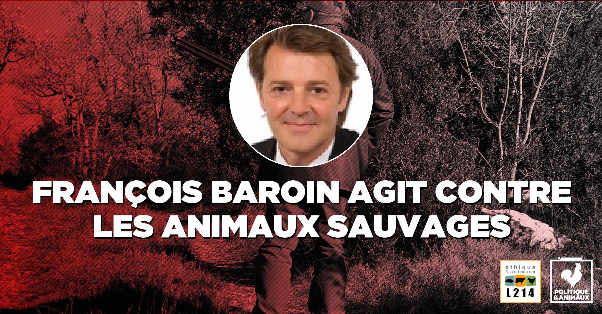 Chasse : François Baroin - Politique & animaux